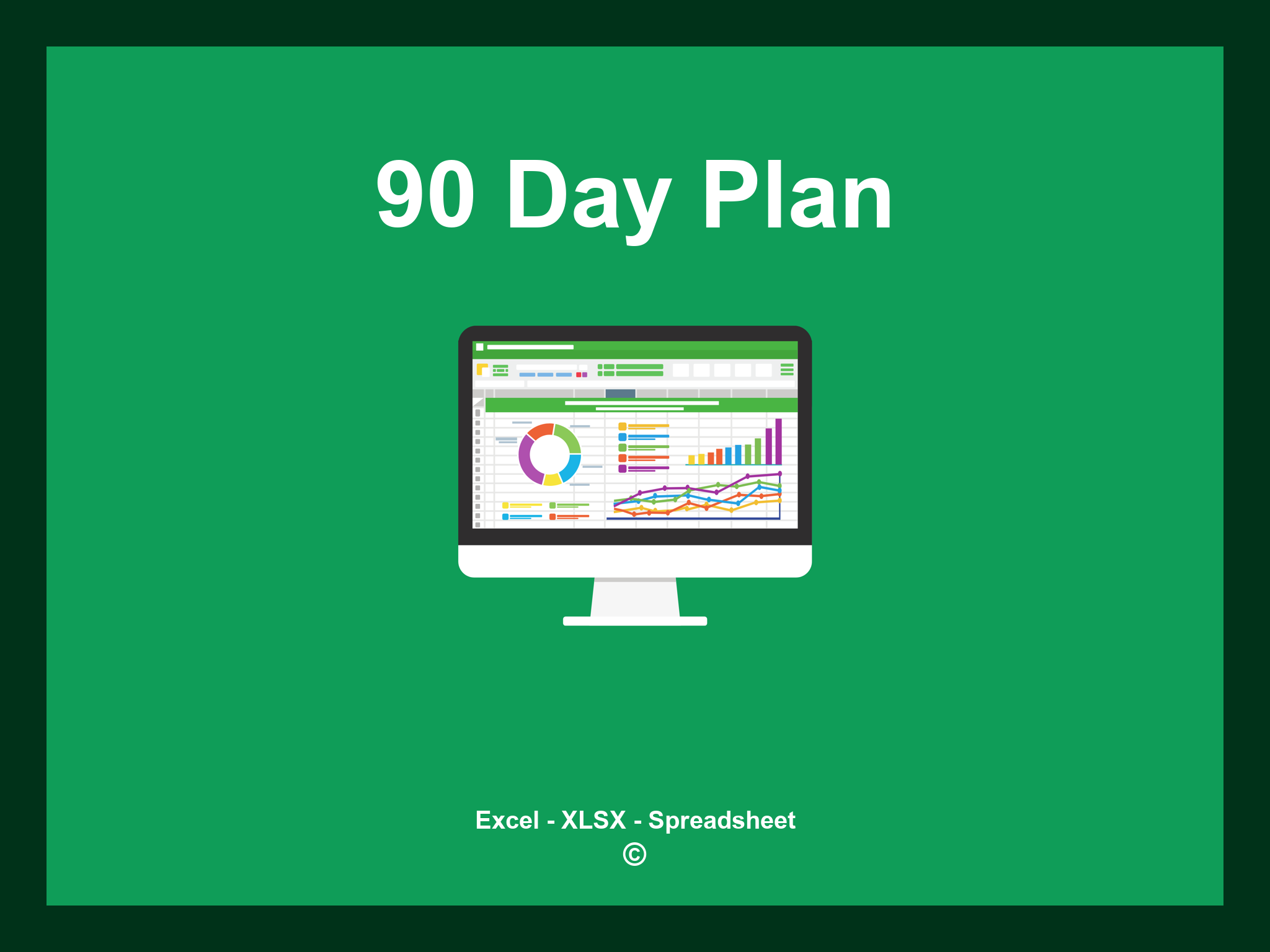 90 Day Plan Template Excel