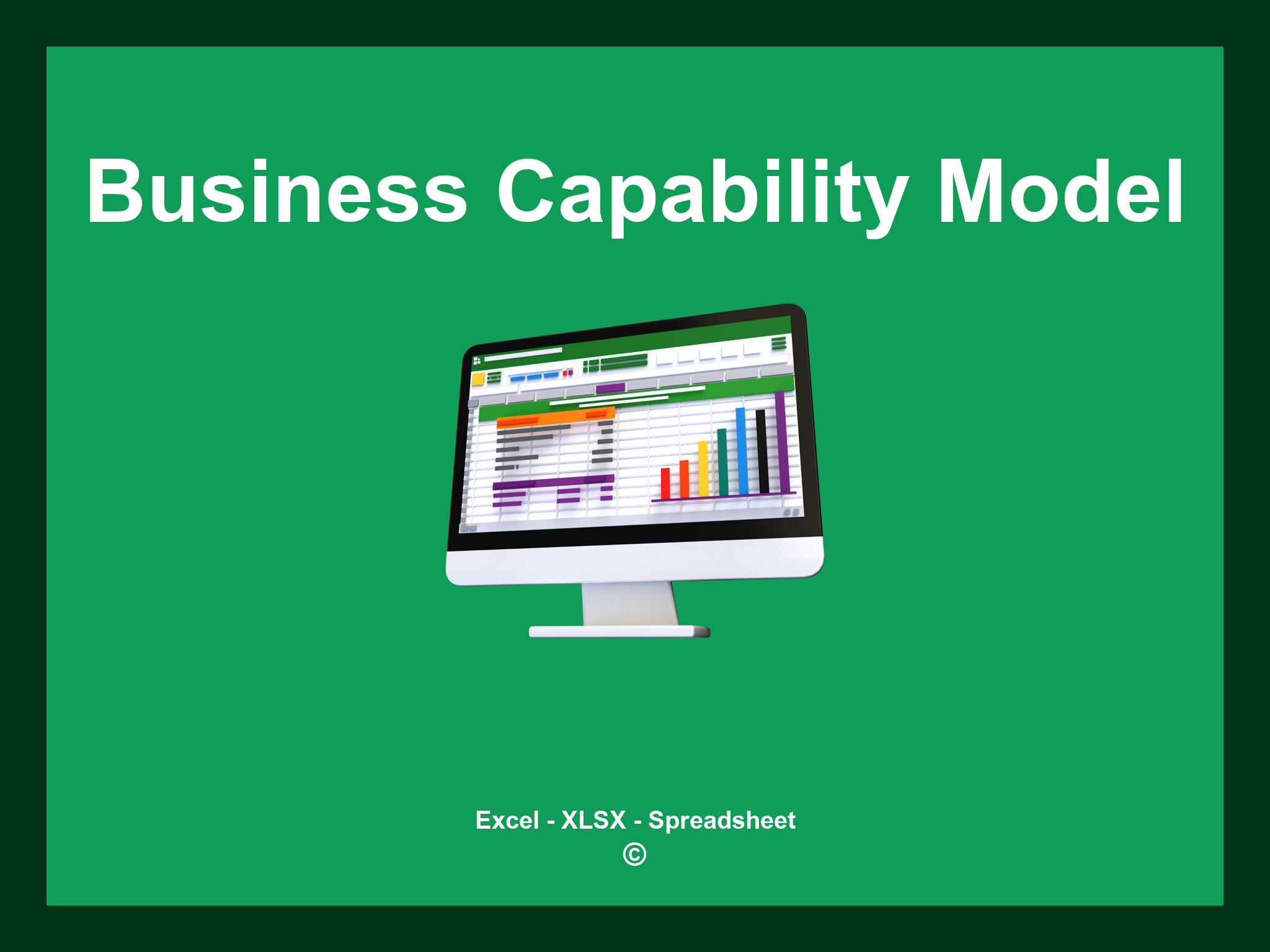 Business Capability Model Template Excel