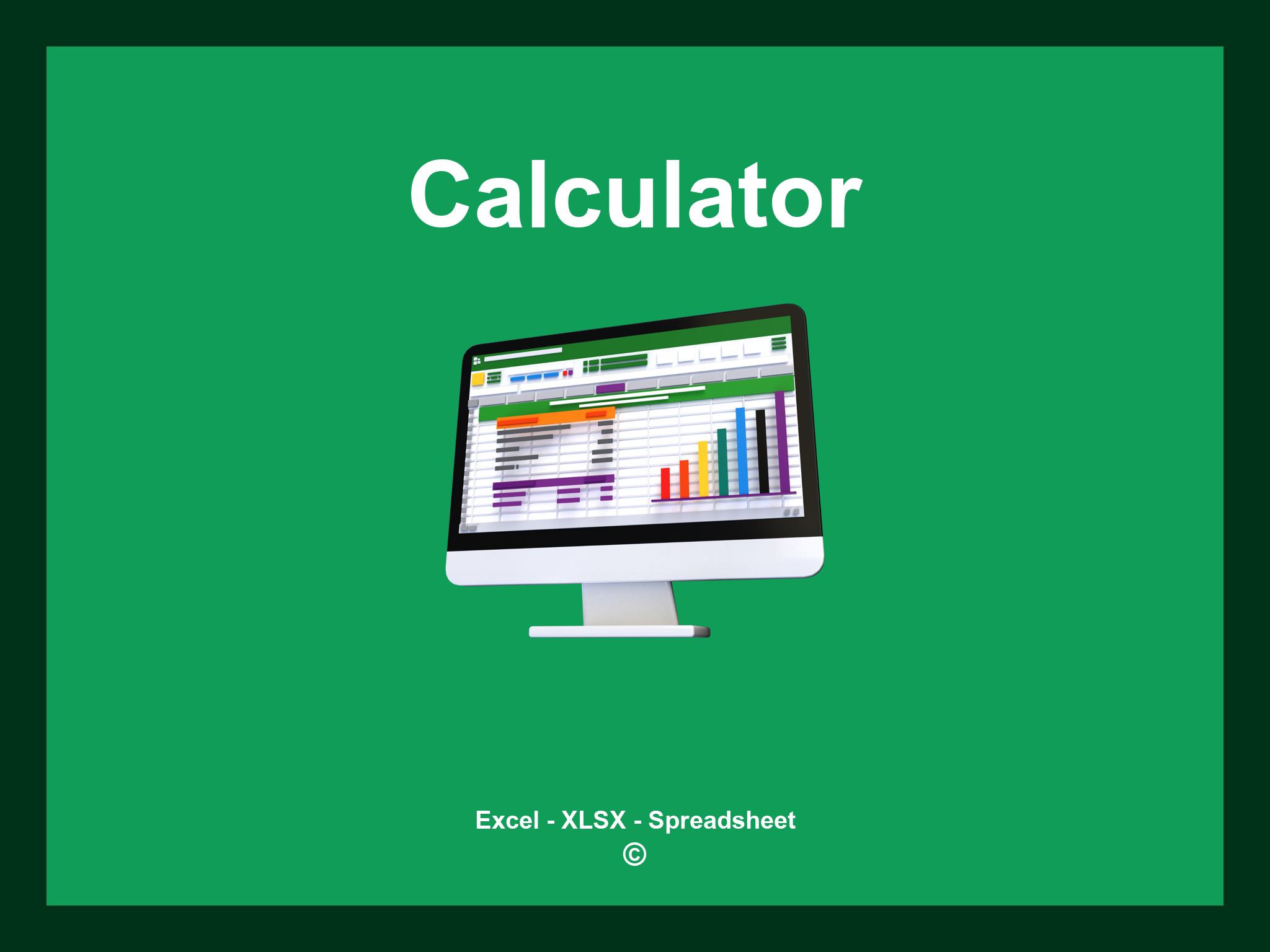 Excel Calculator Template