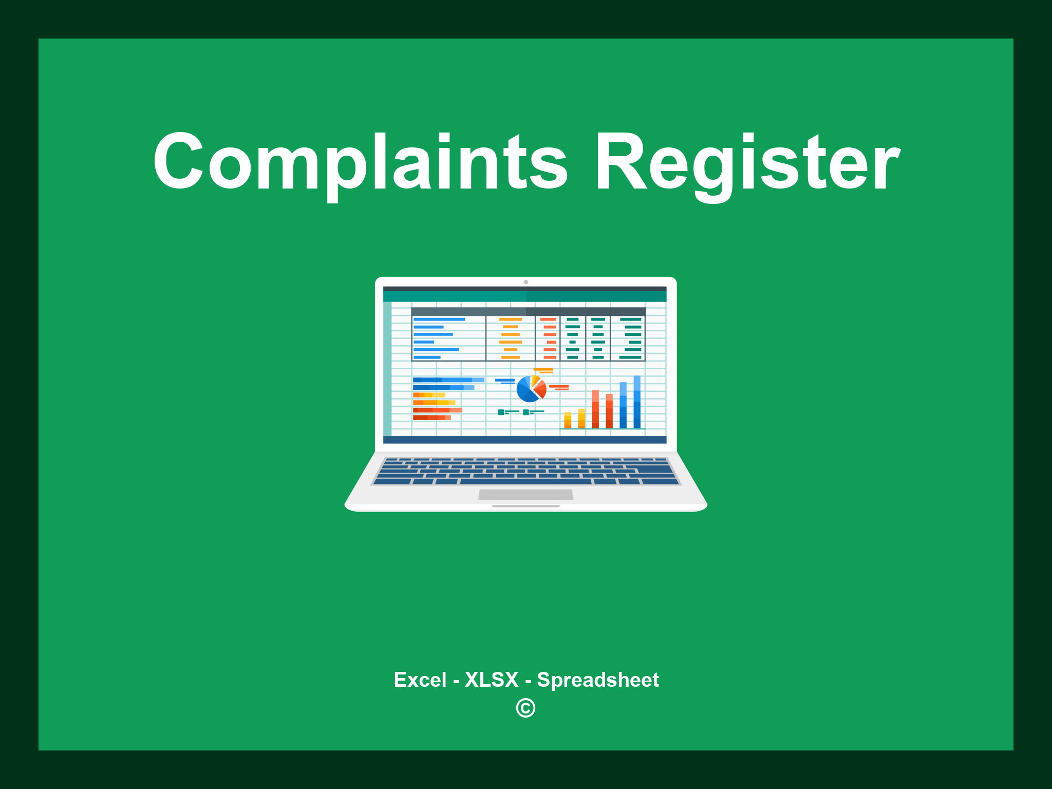 Complaints Register Template Excel