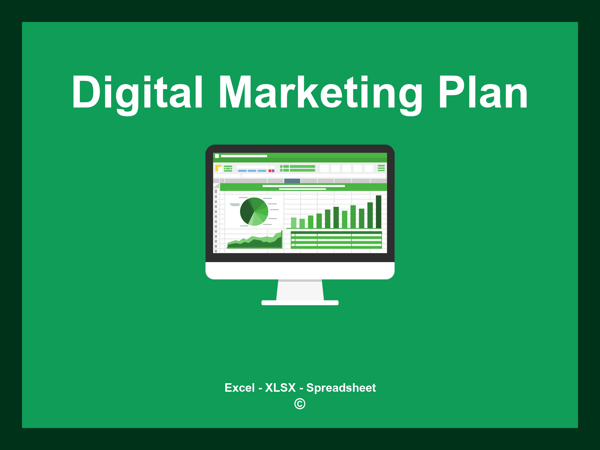 Digital Marketing Plan Template Excel