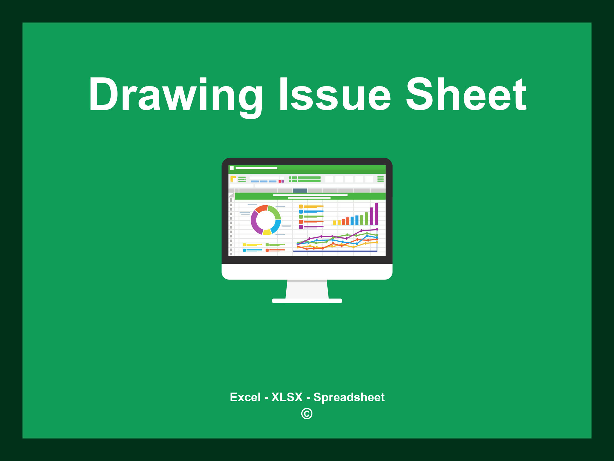 Drawing Issue Sheet Template Excel