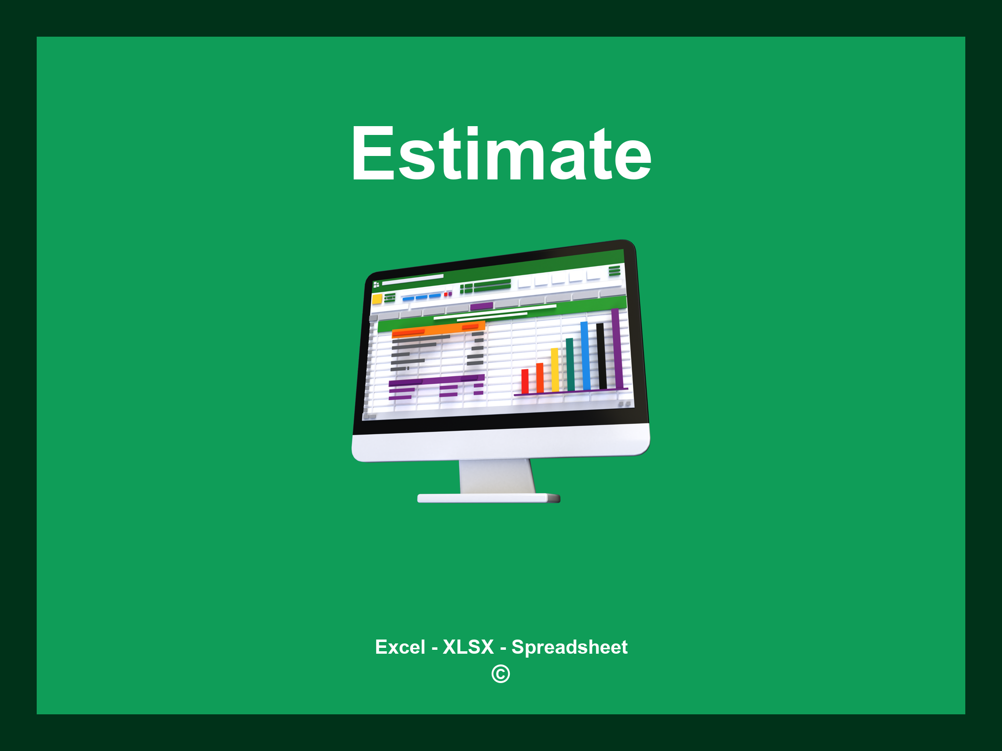Estimate Template Excel