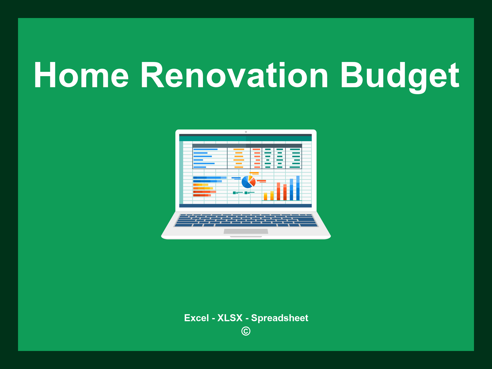 Excel Home Renovation Budget Template
