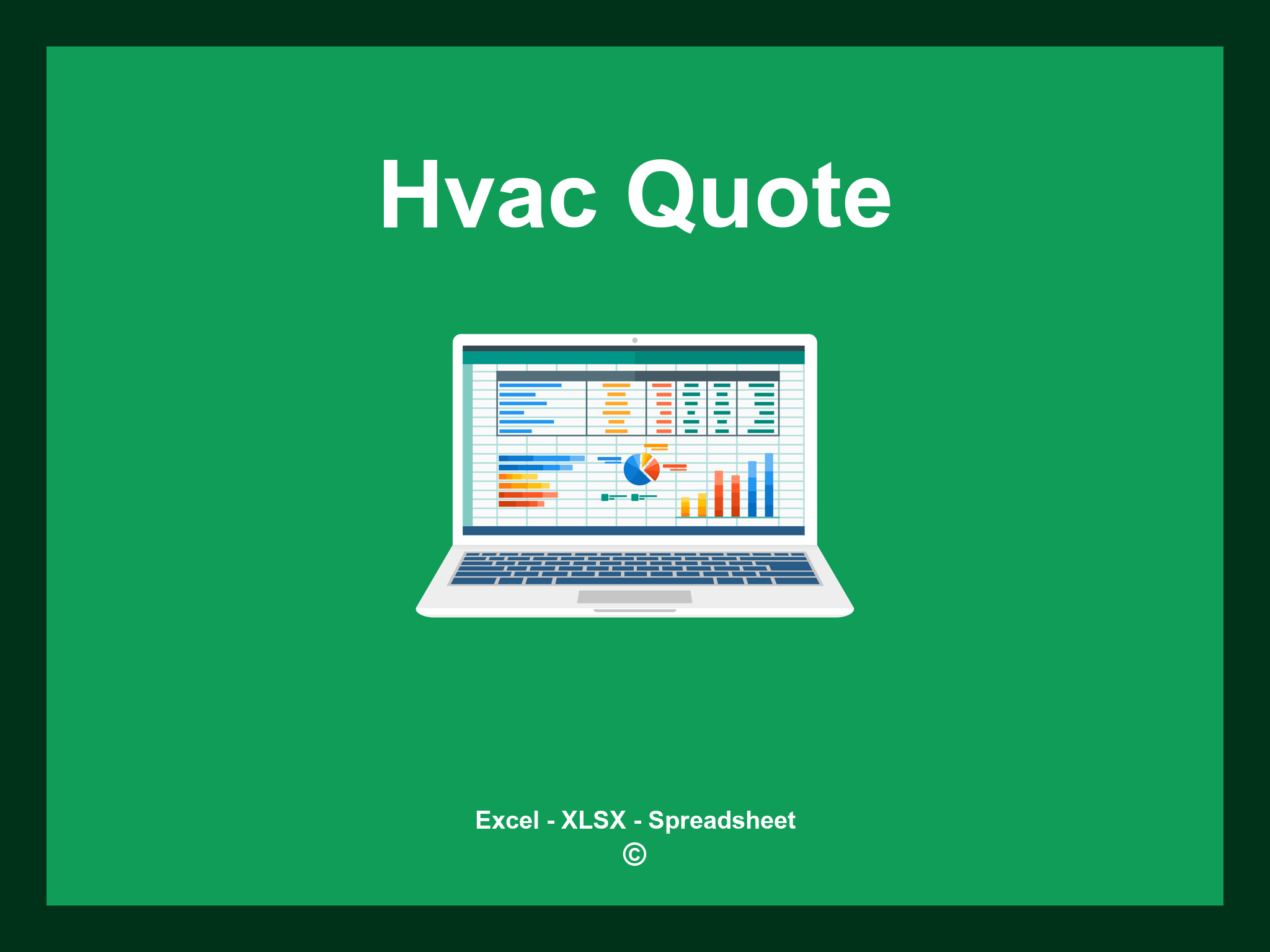 Hvac Quote Template Excel