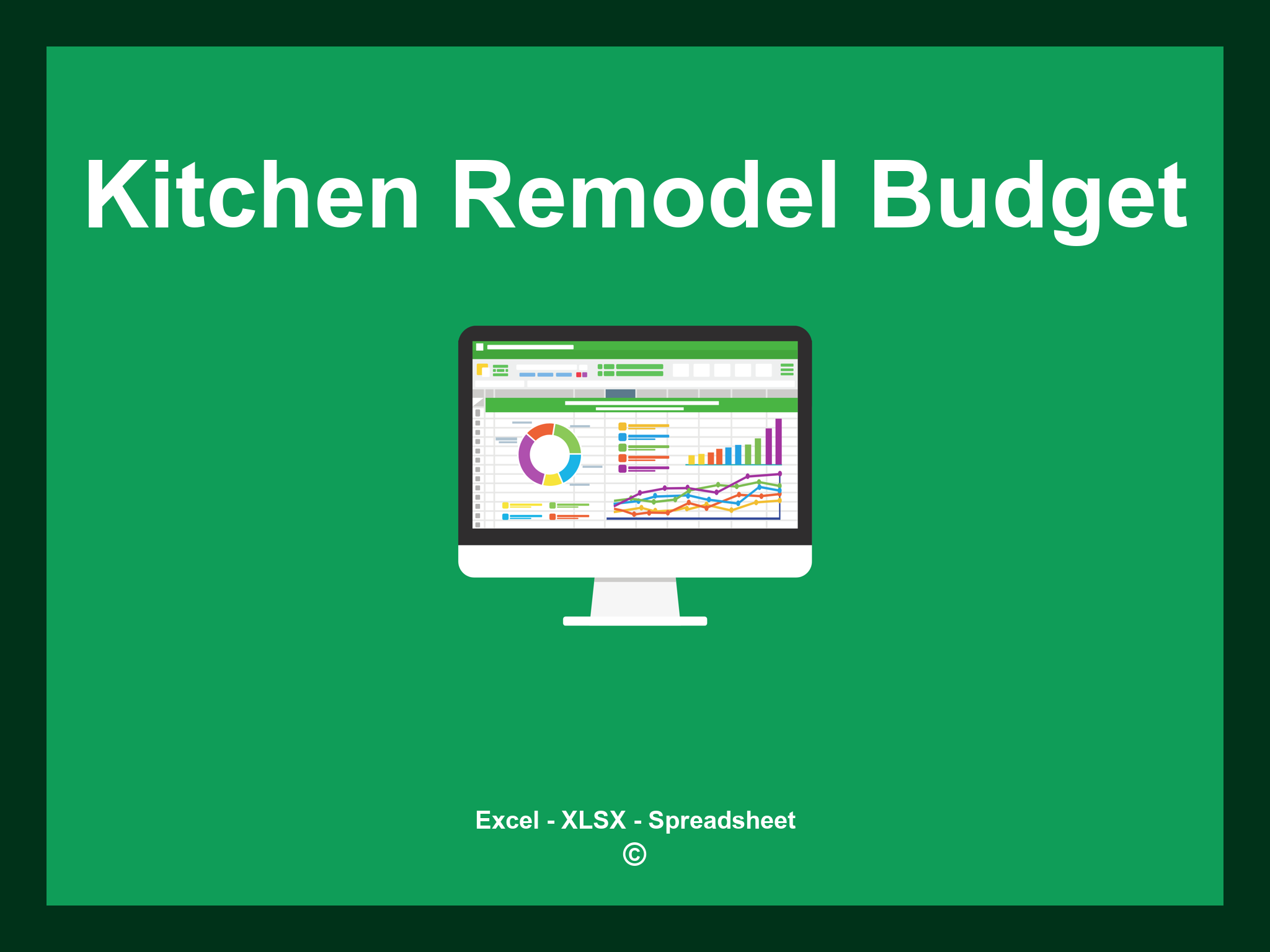 Kitchen Remodel Budget Template Excel