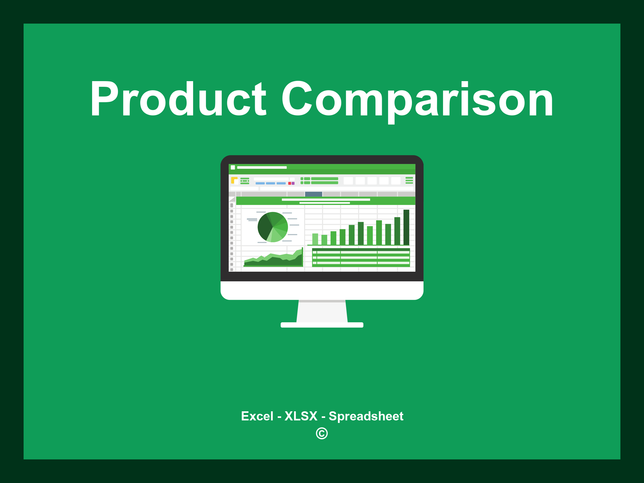 Product Comparison Template Excel