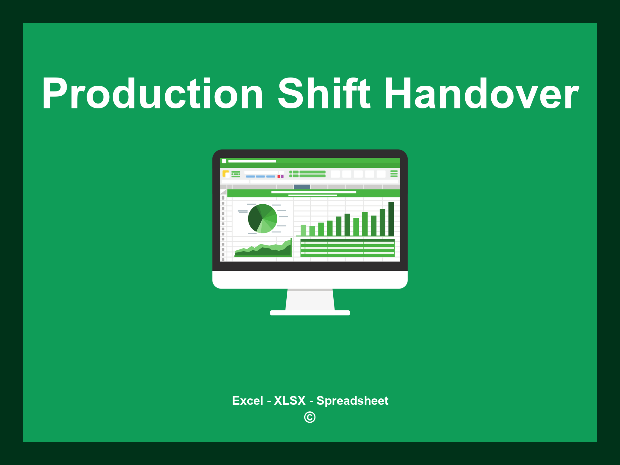 Production Shift Handover Template Excel