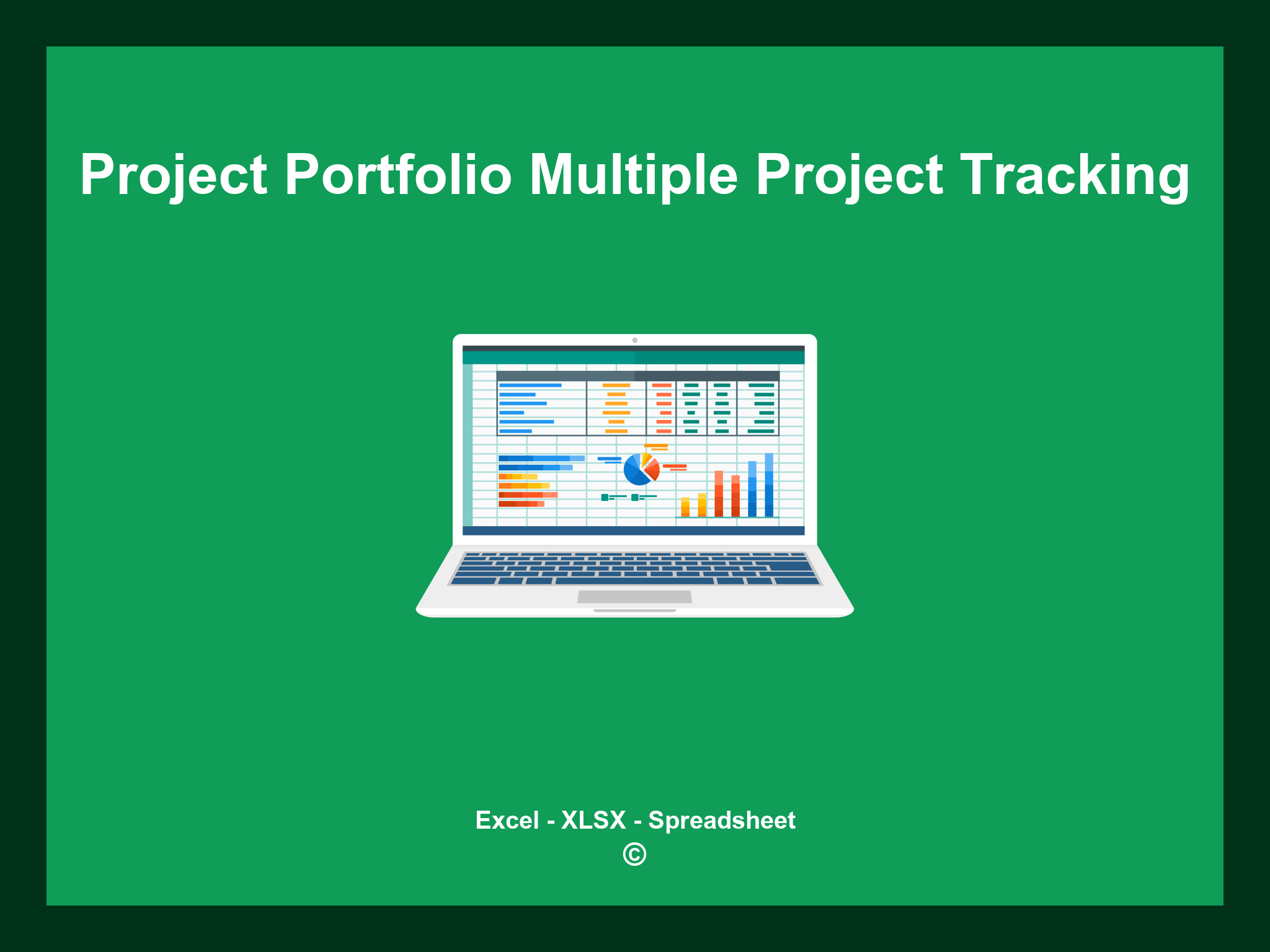 Project Portfolio Multiple Project Tracking Template Excel