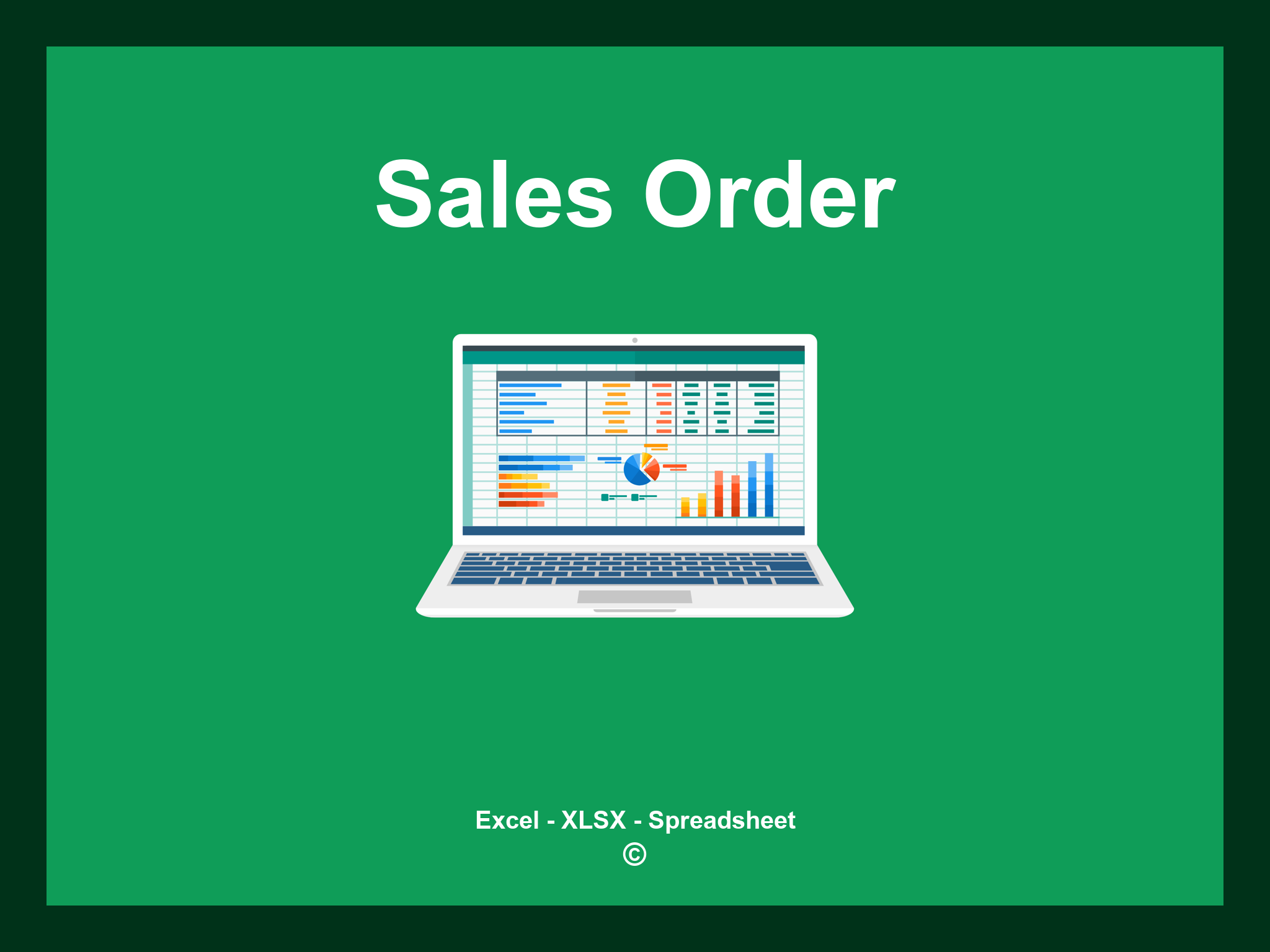 Sales Order Template Excel