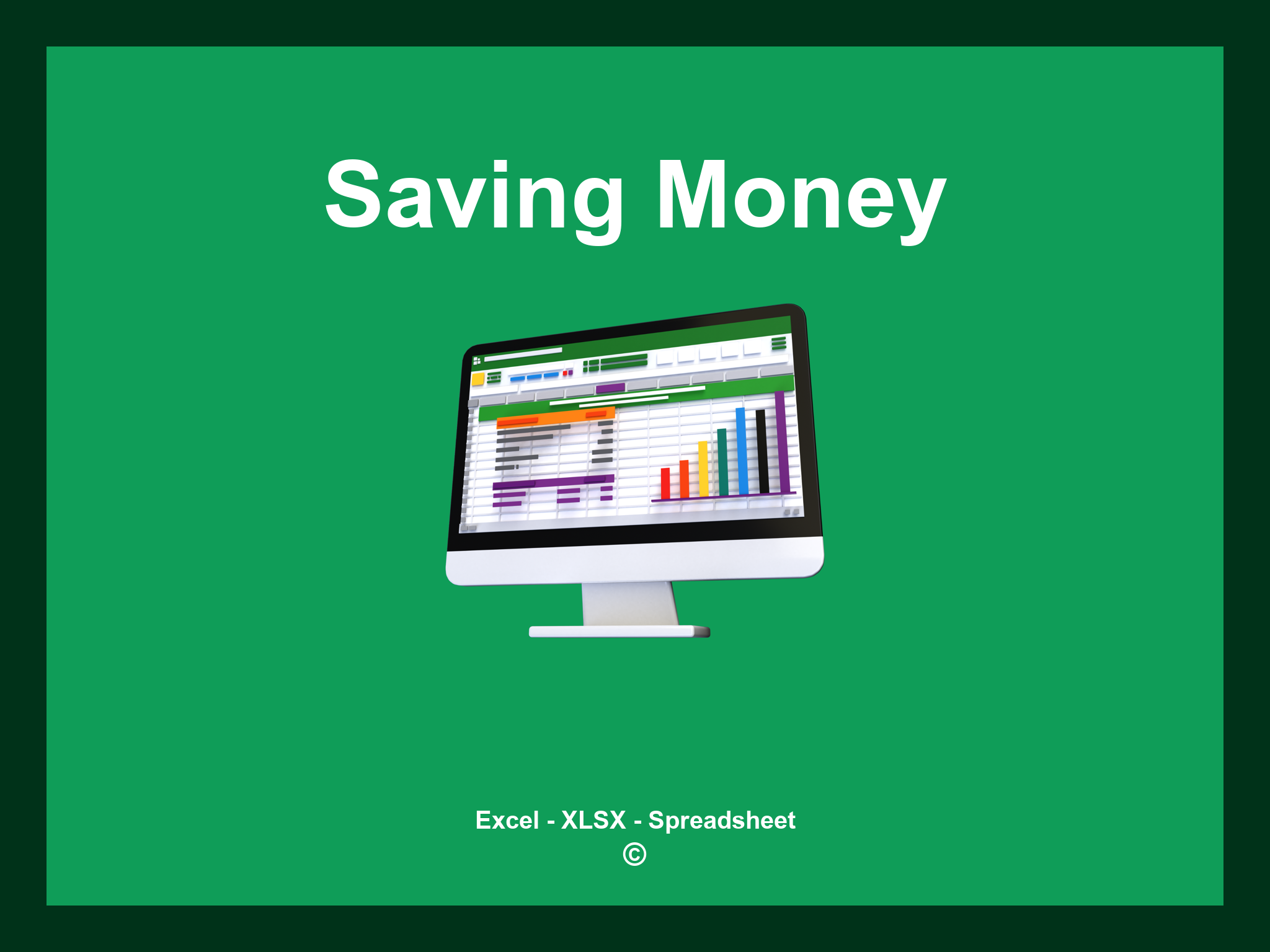 Saving Money Spreadsheet Template Excel