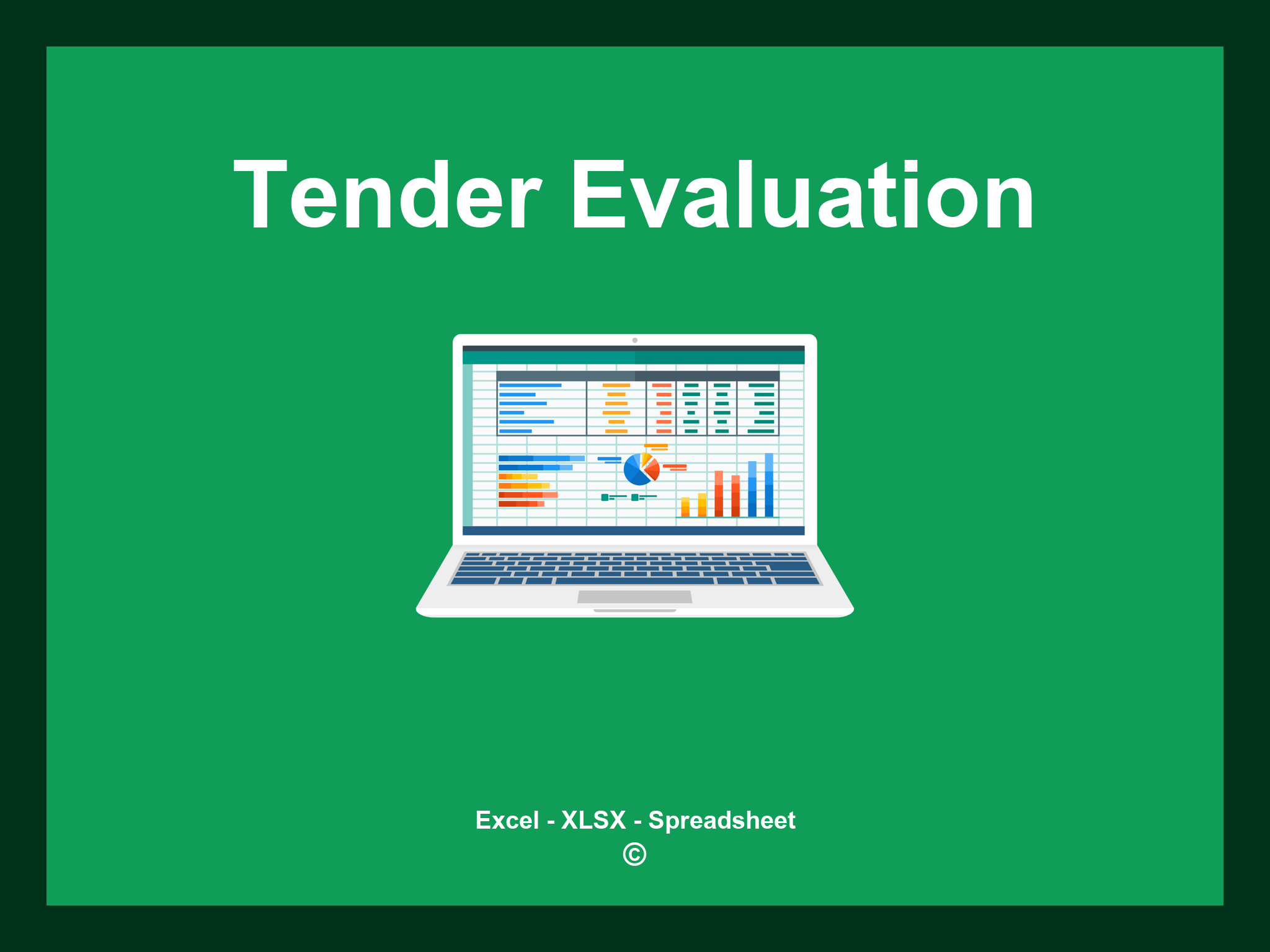 Tender Evaluation Template Excel